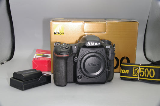 Nikon D500 20.9MP 4K DSLR - Excellent Boxed