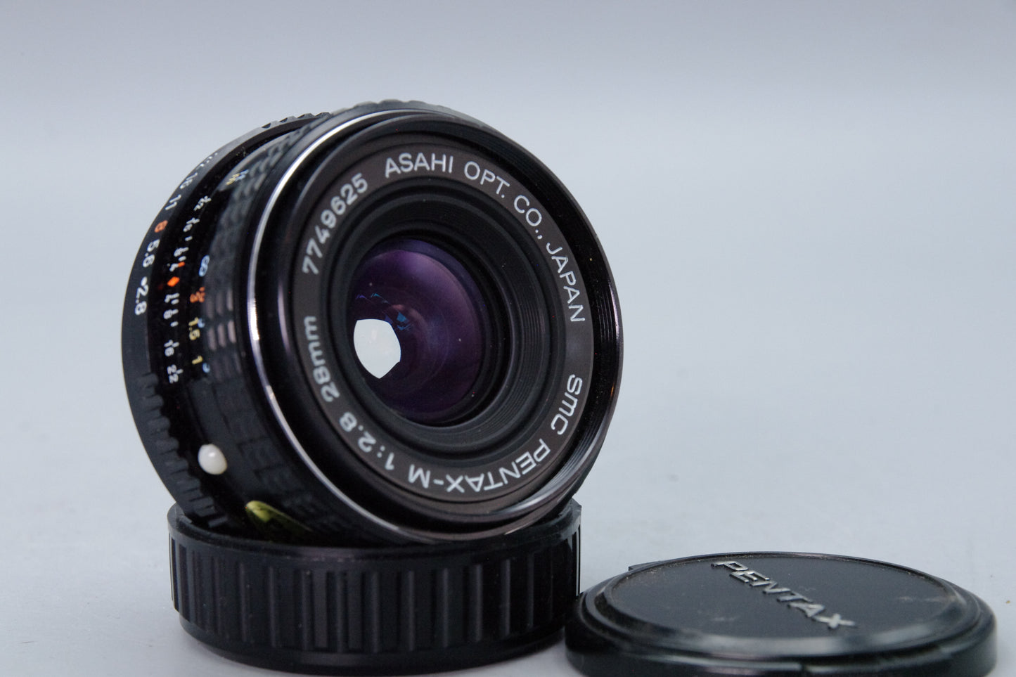 SMC Pentax‑M 28mm f2.8 Wide Angle Lens Pentax K Mount – VGC