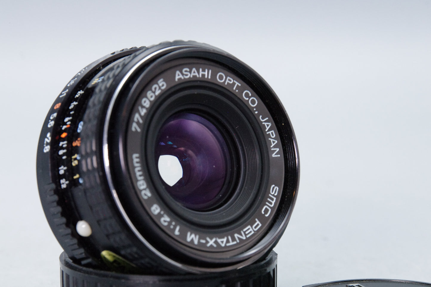 SMC Pentax‑M 28mm f2.8 Wide Angle Lens Pentax K Mount – VGC