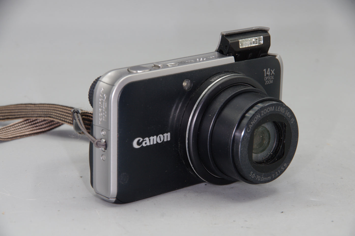 Canon PowerShot SX210 IS 14MP Compact Camera 14x Zoom HD - Tested and Working