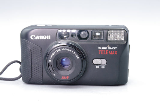 Canon Sure Shot Telemax 35mm Film Camera – Very Good Condition