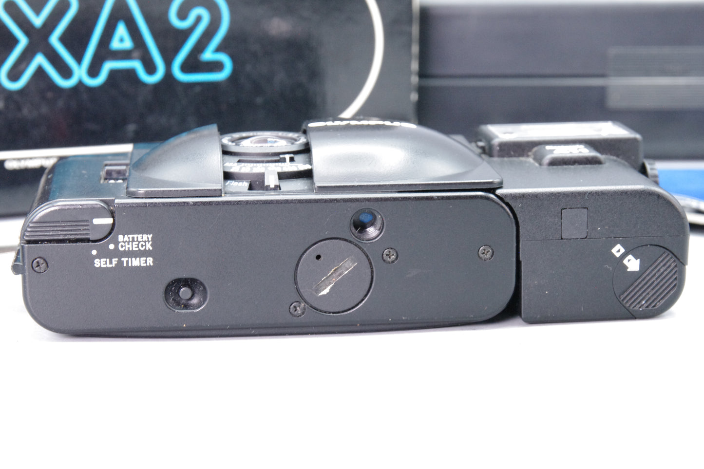 Olympus XA2 35mm Compact Film Camera with A11 Flash – Boxed & Tested