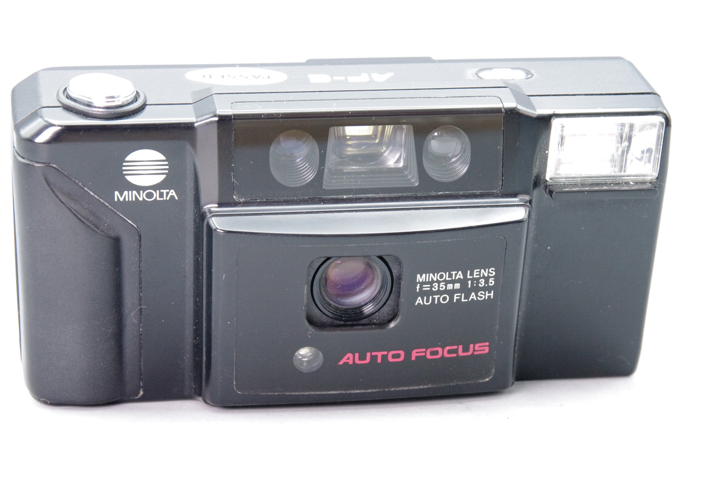Minolta AF‑E 35mm Compact Film Camera – Fully Working – Very Good Condition
