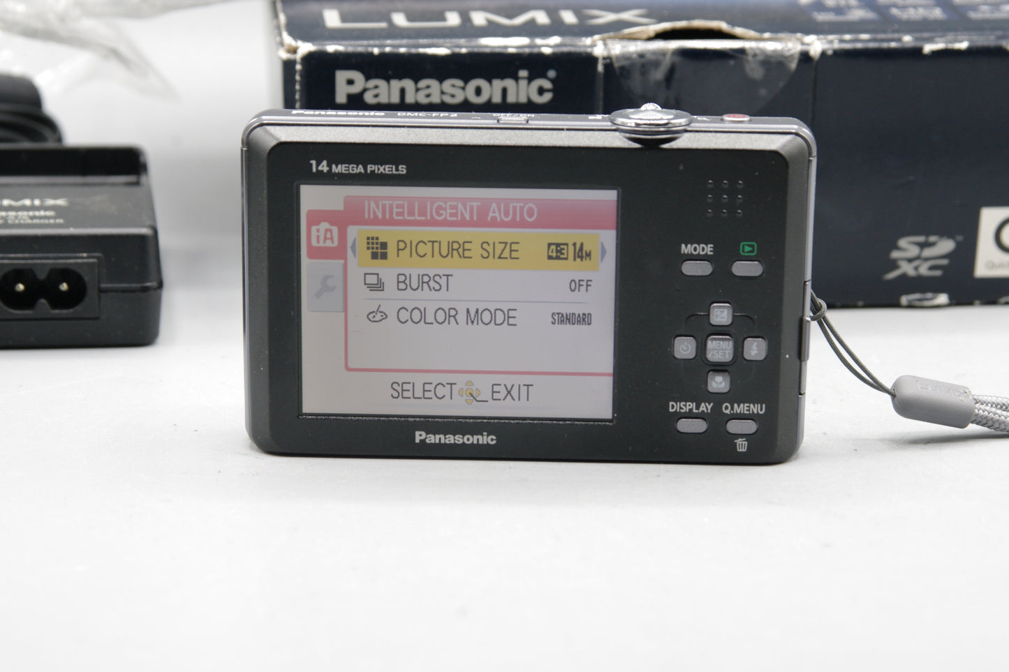 Panasonic Lumix DMC-FP2 14MP Ultra Compact Digital Camera - Boxed