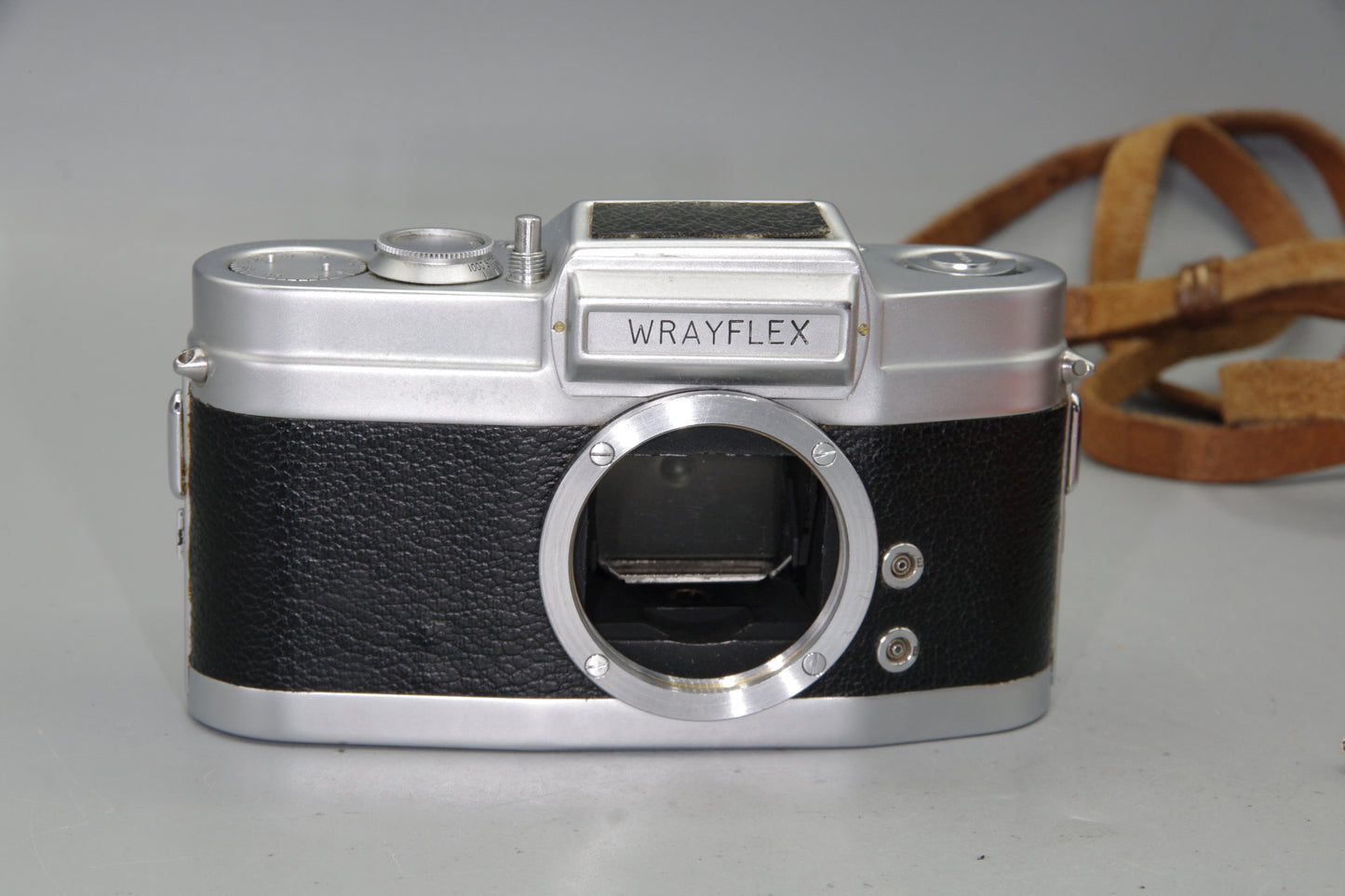 Wrayflex Ia 35mm British SLR Camera 1950s Rare Reflex Design Collectible - 2590