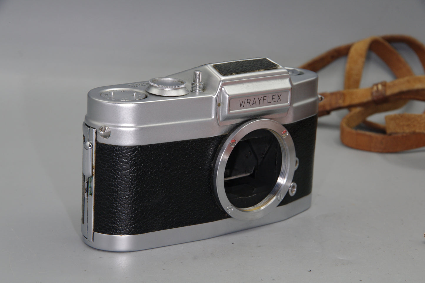 Wrayflex Ia 35mm British SLR Camera 1950s Rare Reflex Design Collectible - 2590