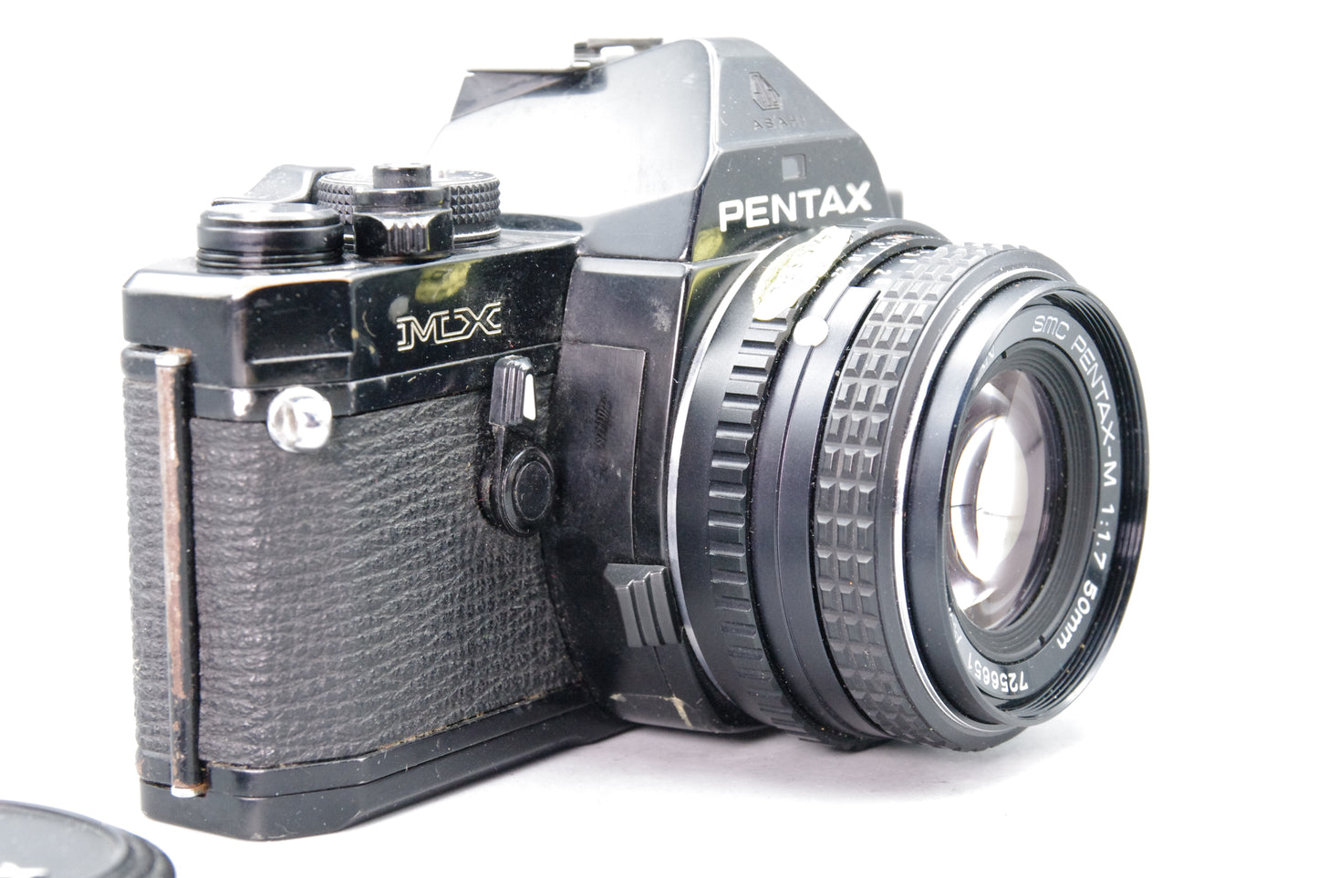 Pentax MX 35mm SLR Black + SMC 50mm f/1.7 Lens – Fully Working