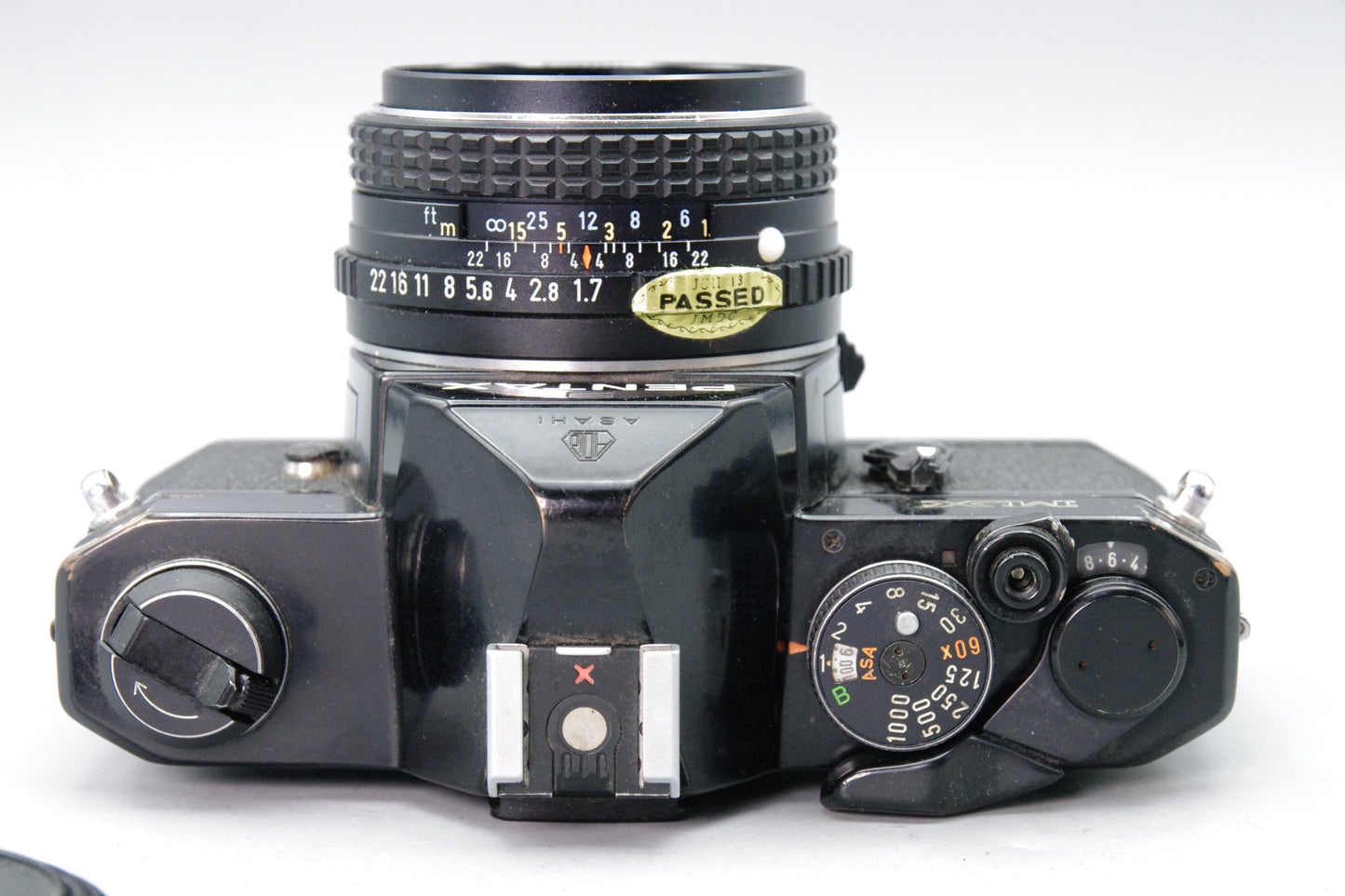 Pentax MX 35mm SLR Black + SMC 50mm f/1.7 Lens – Fully Working