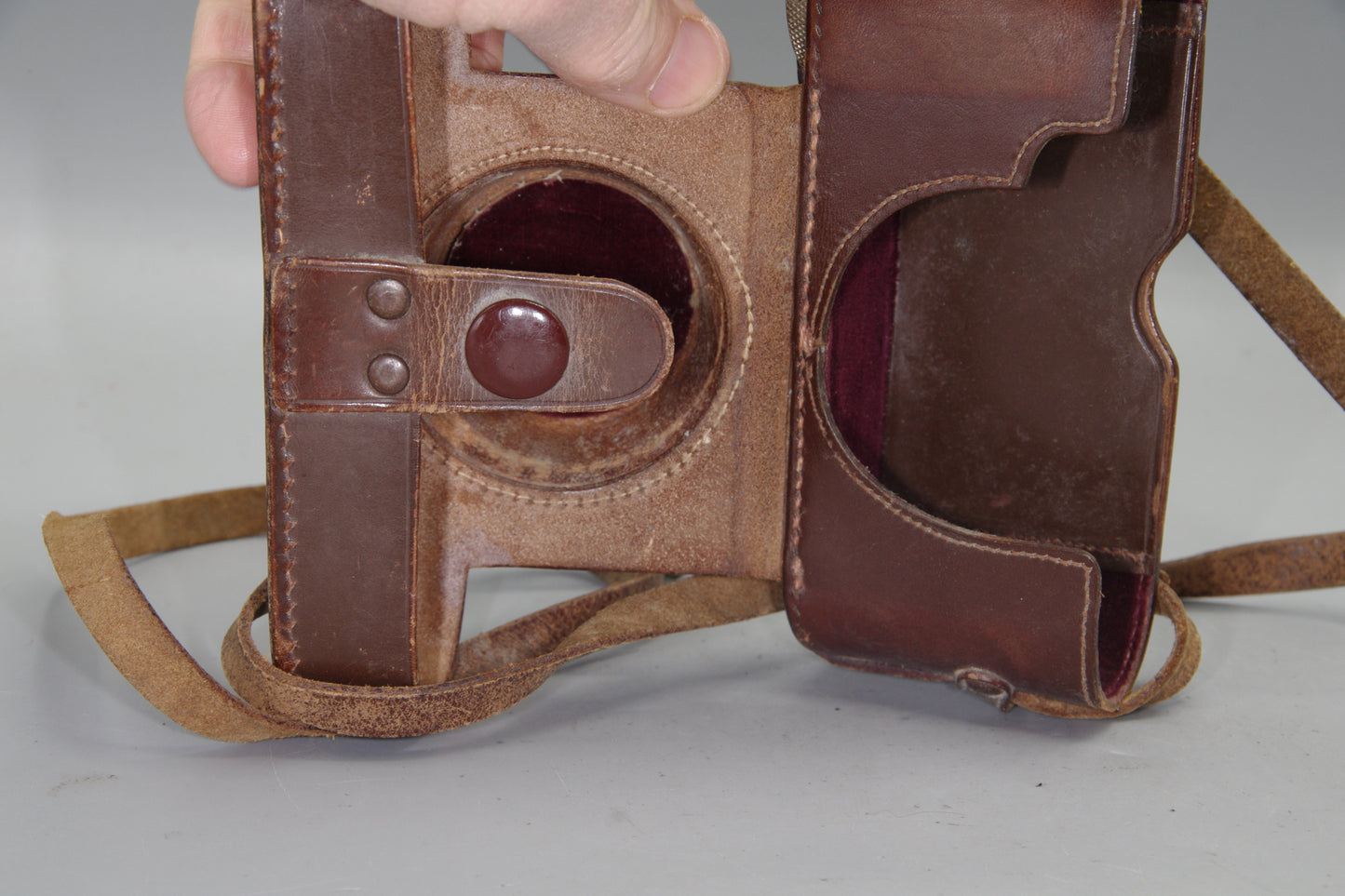 Leica III Brown Leather Camera Case – Vintage  Genuine