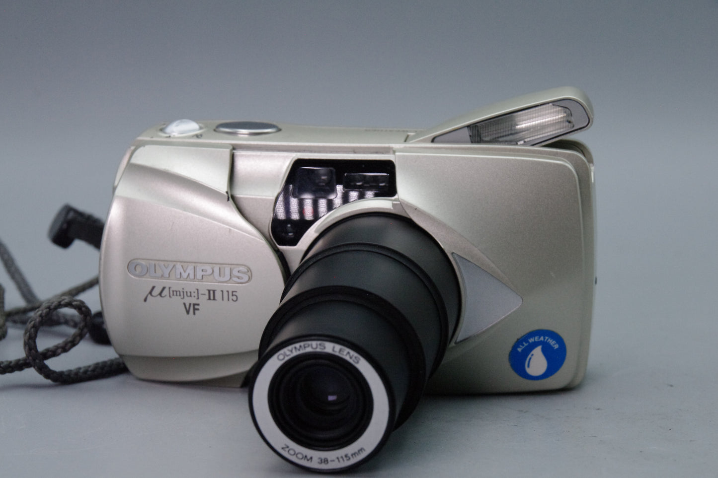 Olympus Stylus MJU II 115 VF 35mm Compact Camera – Excellent – With Case
