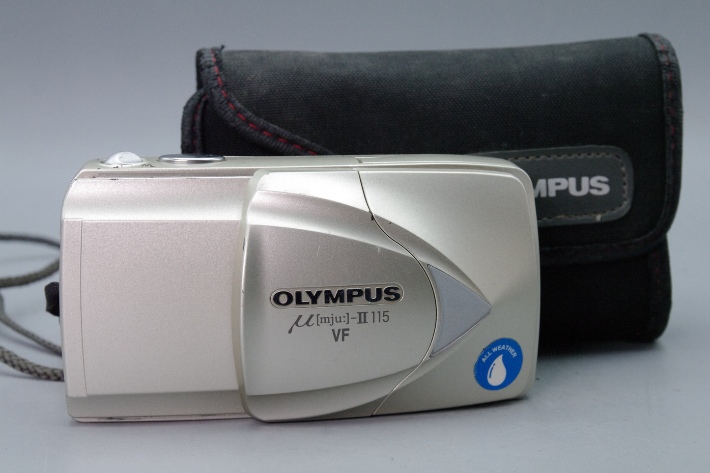 Olympus Stylus MJU II 115 VF 35mm Compact Camera – Excellent – With Case