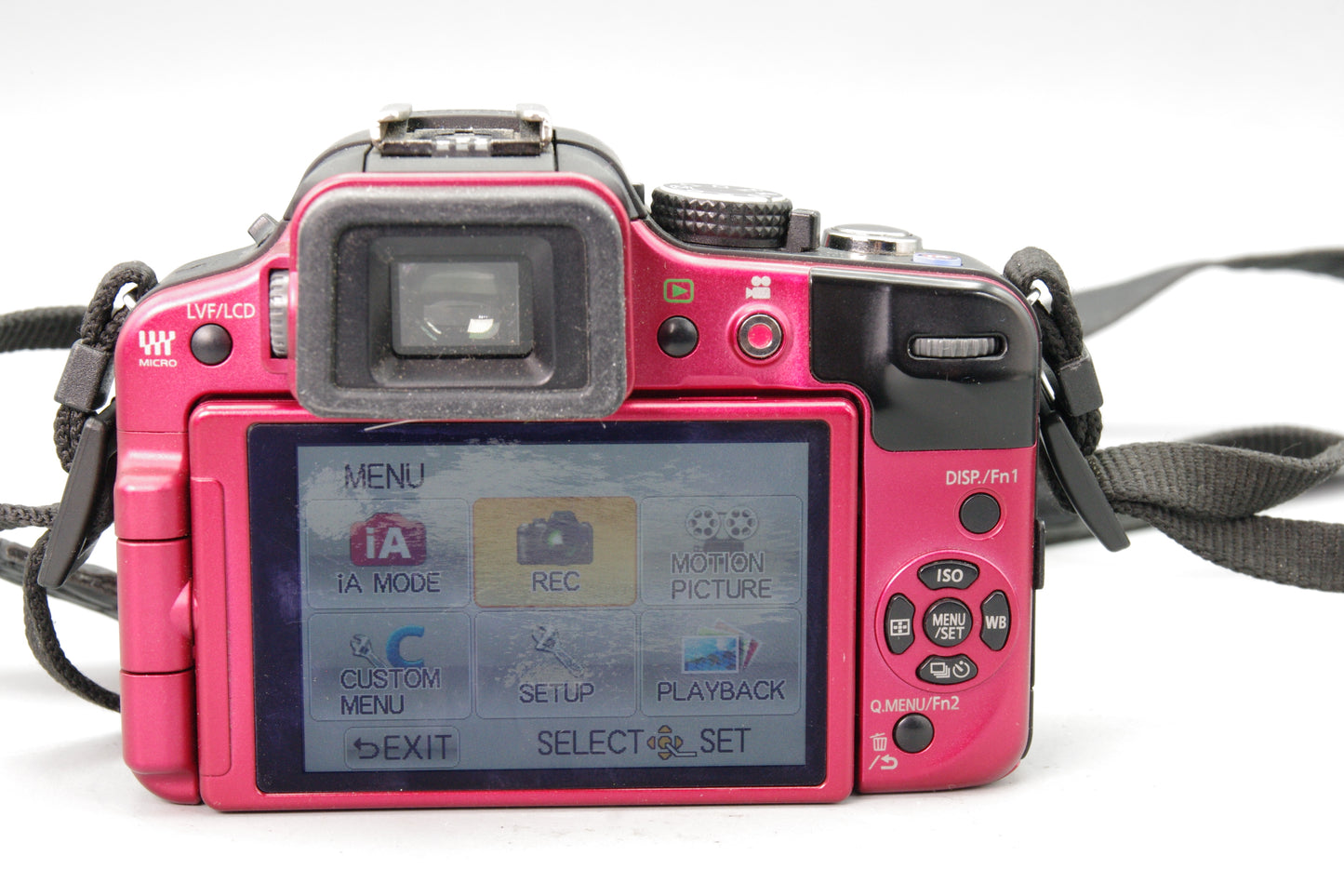 Panasonic Lumix DMC‑G3 Red 16MP – 14‑42mm Lens Manual‑Only – S/C 15698