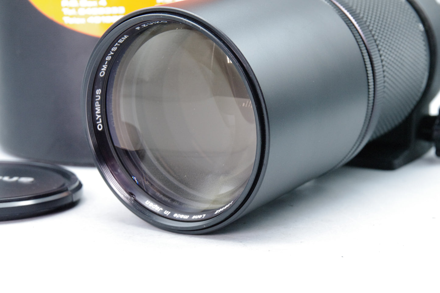 Olympus Zuiko Auto‑T 300mm f/4.5 Telephoto Lens – OM Mount – Excellent – With Case