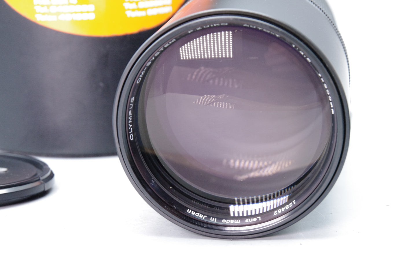 Olympus Zuiko Auto‑T 300mm f/4.5 Telephoto Lens – OM Mount – Excellent – With Case