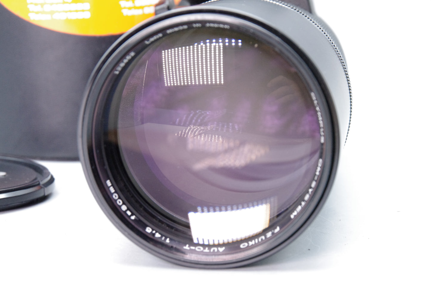 Olympus Zuiko Auto‑T 300mm f/4.5 Telephoto Lens – OM Mount – Excellent – With Case
