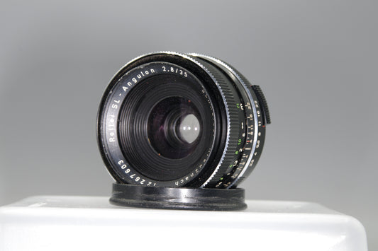 Schneider Rollei SL Angulon 35mm F/2.8 QBM Mount Lens