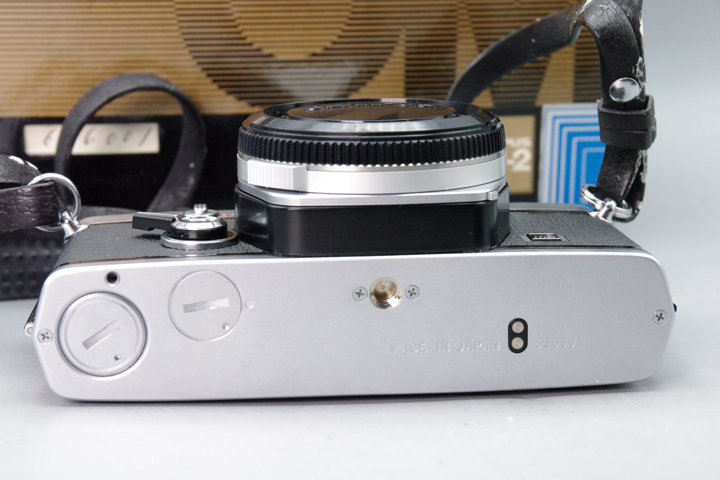 Olympus OM‑2 35mm SLR Camera – Near Mint – Original Box & Paperwork