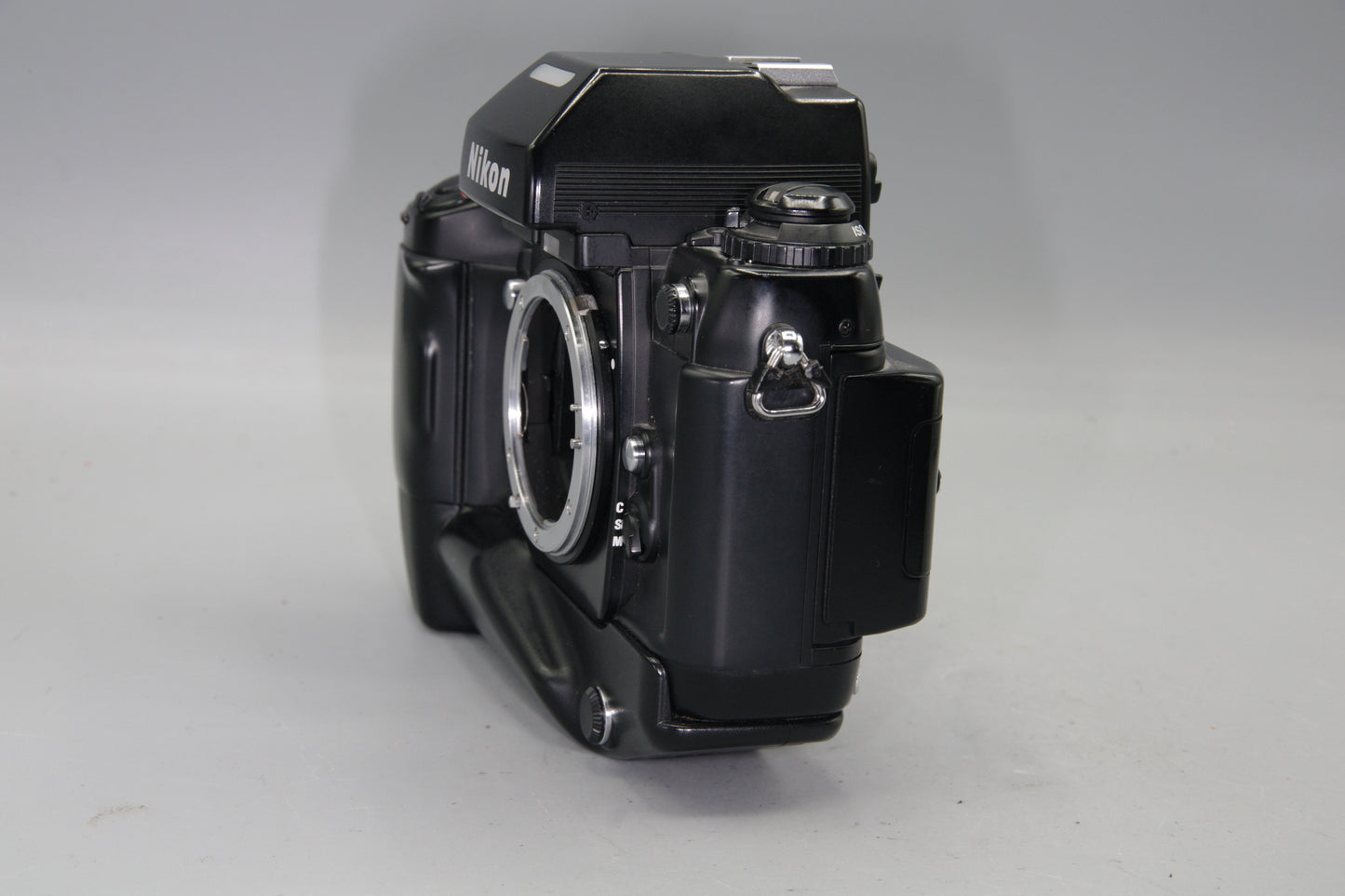 Nikon F4 35mm SLR Film Camera – AF with MB-21 Grip & MF-23 Data Back