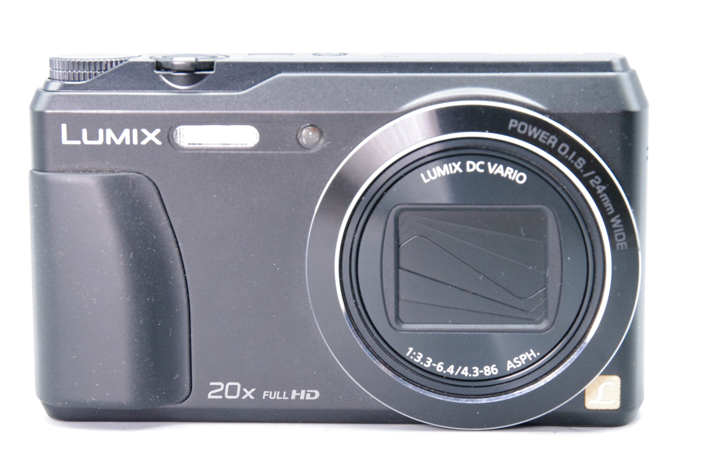 Panasonic Lumix DMC‑TZ55 Digital Camera 20x Zoom 16MP Wi‑Fi Flip Screen Black