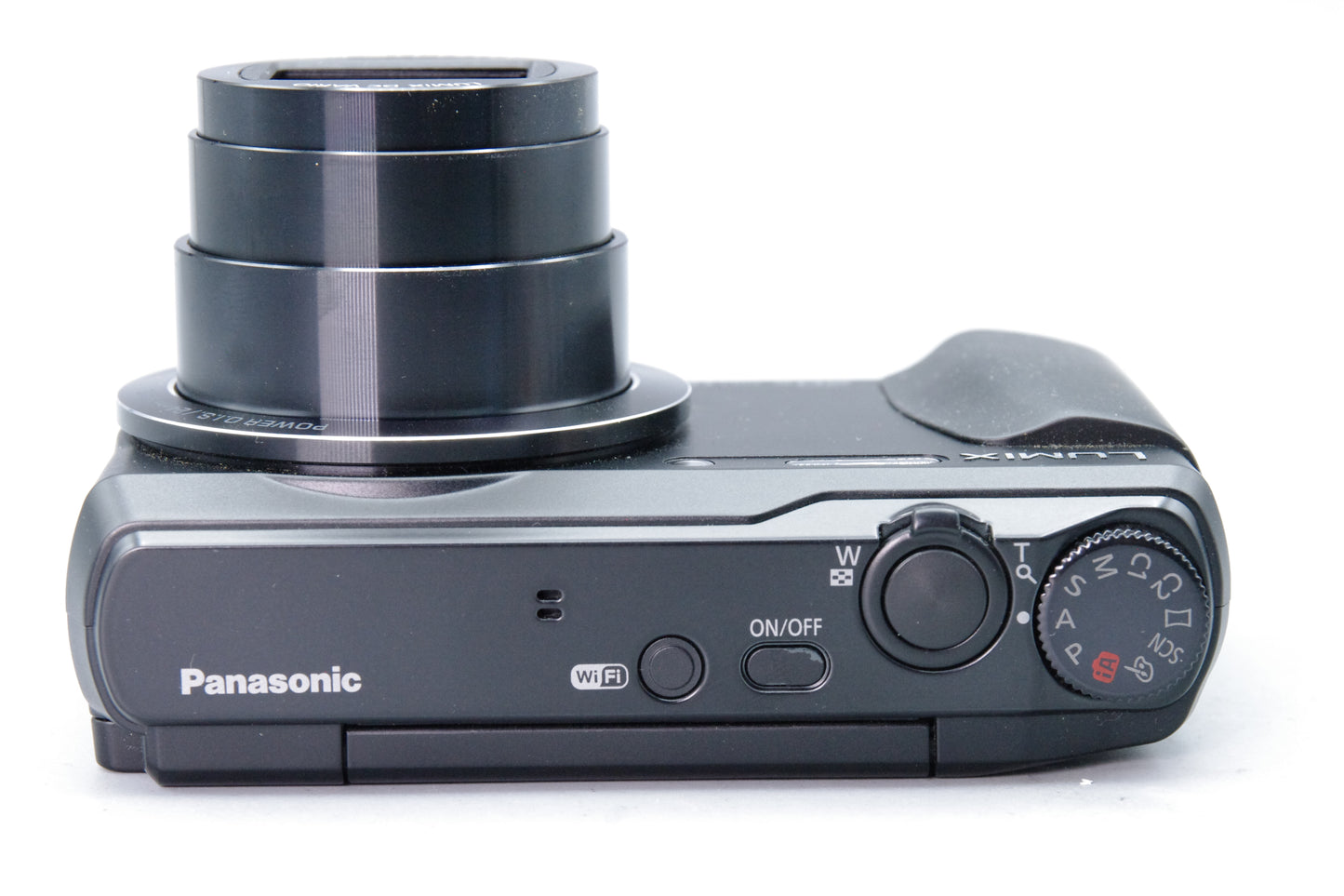 Panasonic Lumix DMC‑TZ55 Digital Camera 20x Zoom 16MP Wi‑Fi Flip Screen Black