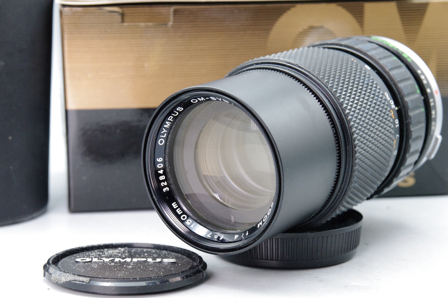 Olympus Zuiko 75–150mm f4 Zoom Lens – OM Mount Manual Focus Boxed