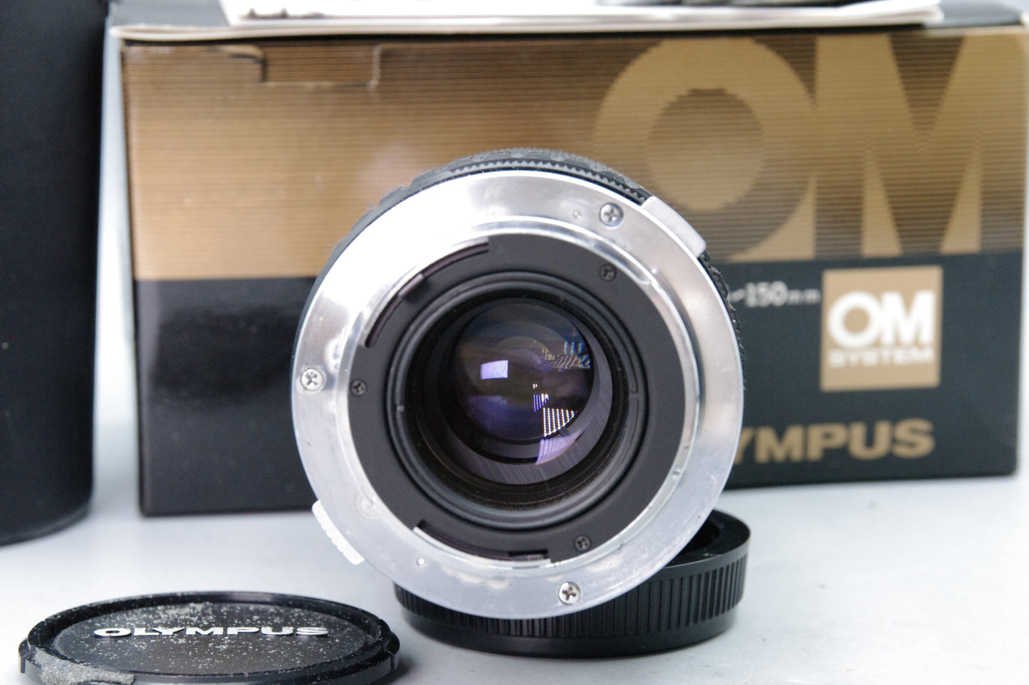 Olympus Zuiko 75–150mm f4 Zoom Lens – OM Mount Manual Focus Boxed