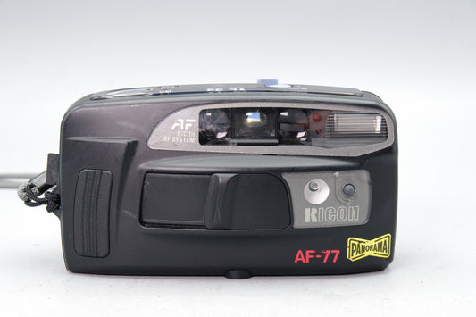 Ricoh AF‑77 Panorama 35mm Compact Film Camera – Tested, Excellent Condition