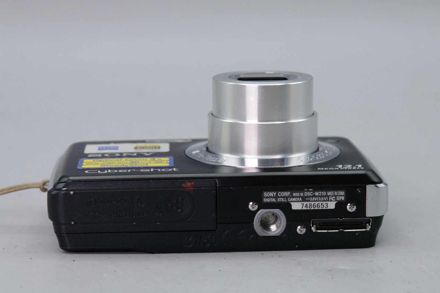 Sony Cyber‑shot DSC‑W210 12MP Digital Camera – Very Good