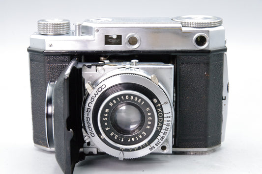 Kodak Retina II Type 142 Folding Rangefinder Camera – 5cm f/3.5 – Minor Haze