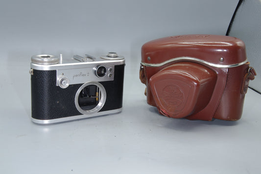 Corfield Periflex 2 35mm Camera + Case – Shutter Sticking