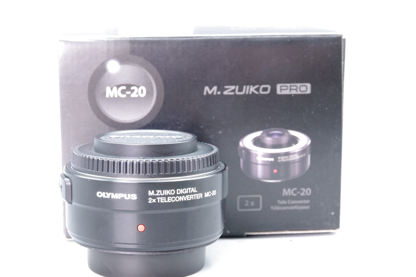 Olympus MC‑20 M.Zuiko PRO 2× Teleconverter – Four Thirds – Boxed – Excellent