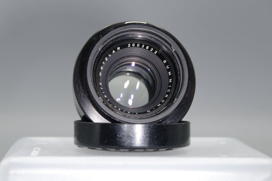 Leitz Wetzlar Summicron-R 50mm F/2 Leica R Mount Single CAM Lens