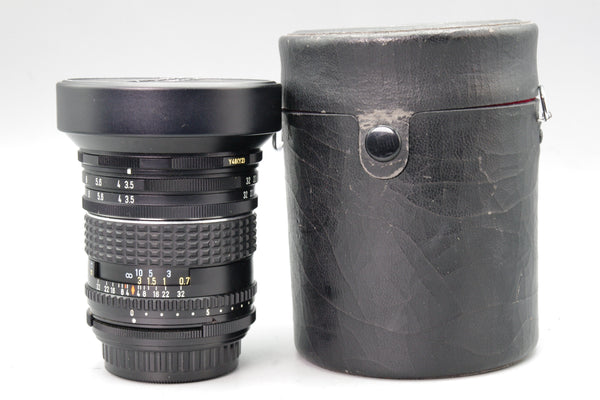 Asahi Pentax 28mm f/3.5 Shift Lens – Serviced – Excellent – Caps Included