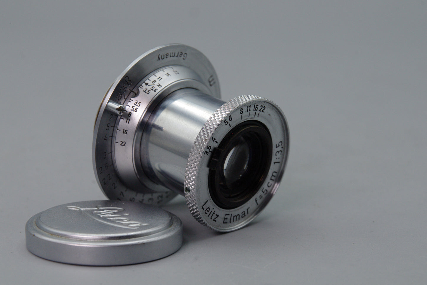 Leitz Elmar 5cm f/3.5 L39 Collapsible Lens – Serviced – With Front Cap