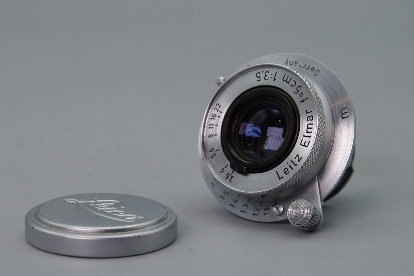 Leitz Elmar 5cm f/3.5 L39 Collapsible Lens – Serviced – With Front Cap