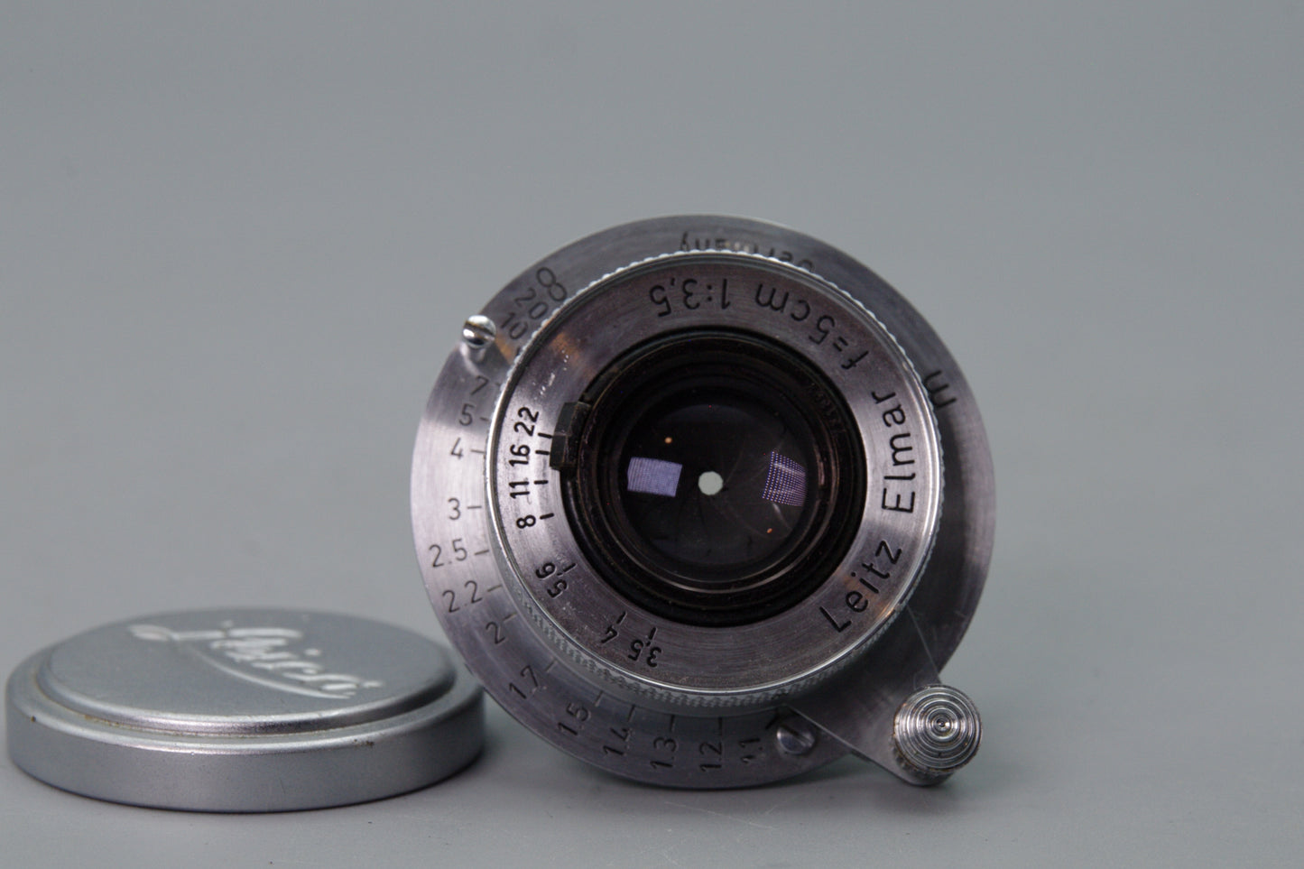 Leitz Elmar 5cm f/3.5 L39 Collapsible Lens – Serviced – With Front Cap