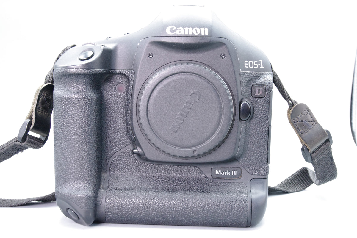 Canon EOS‑1D Mark III DSLR – Boxed – Charger Battery Cables – Tested – VGC
