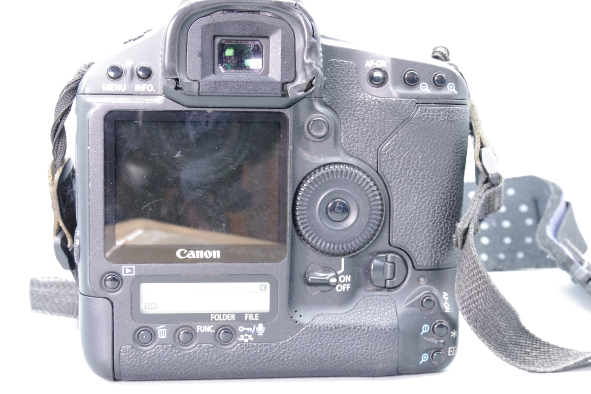 Canon EOS‑1D Mark III DSLR – Boxed – Charger Battery Cables – Tested – VGC