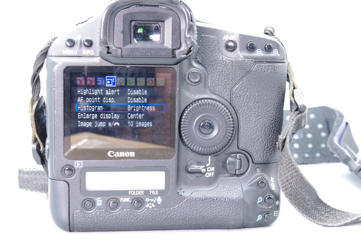 Canon EOS‑1D Mark III DSLR – Boxed – Charger Battery Cables – Tested – VGC
