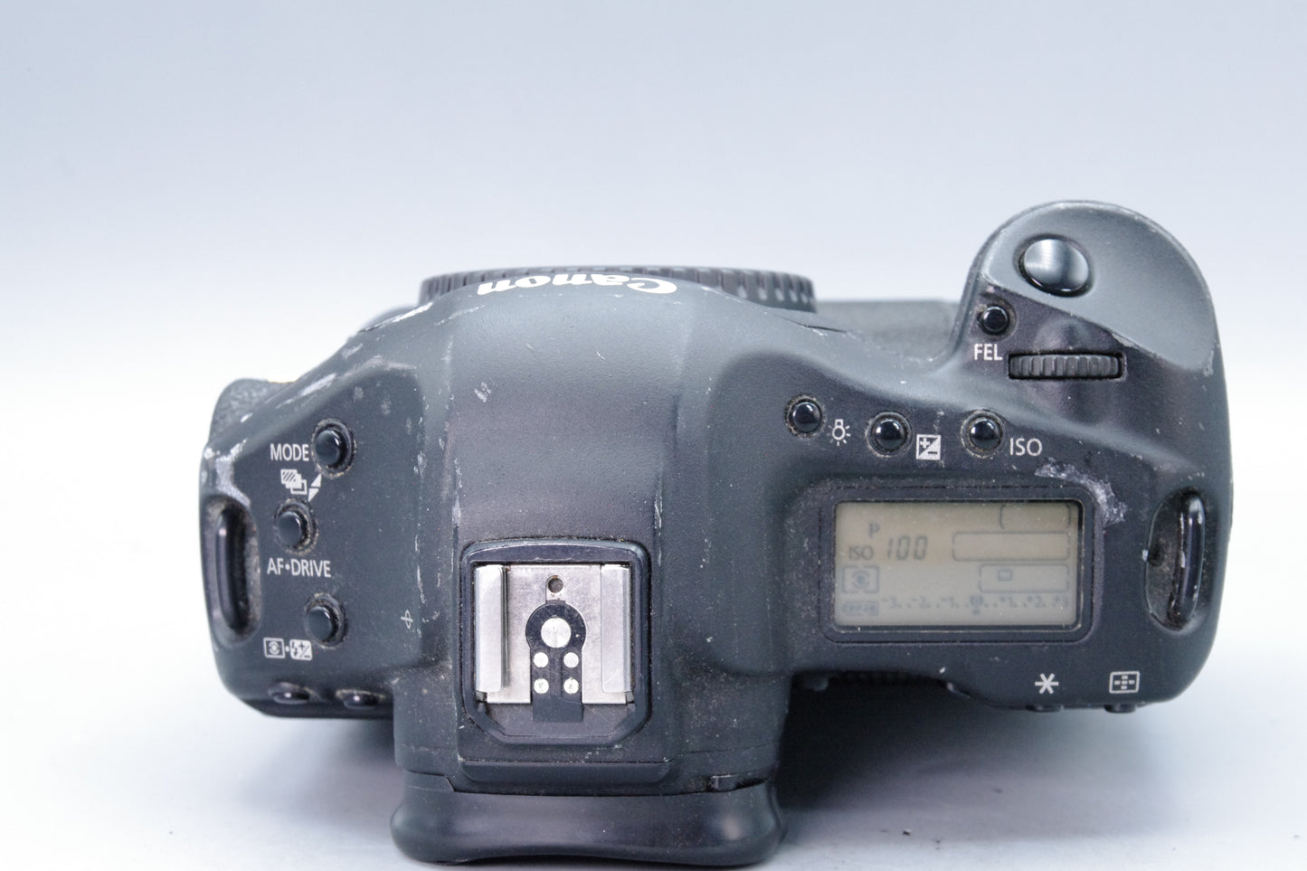 Canon EOS‑1Ds Mark III DSLR Camera – Working But Worn