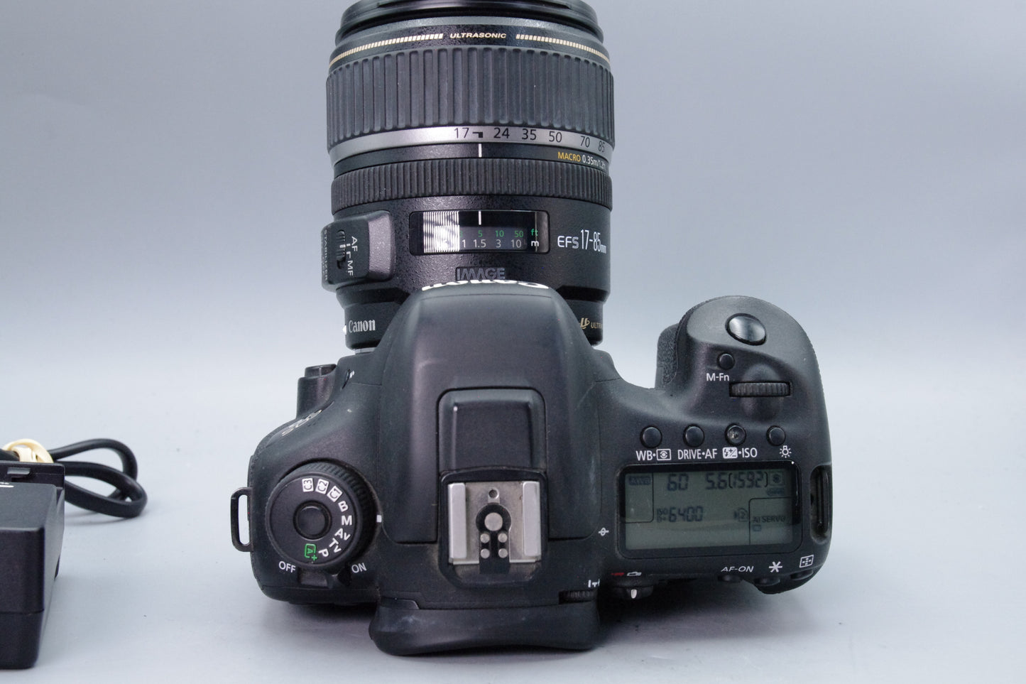 Canon EOS 7D Mark II 20.2MP DSLR – Excellent – 17–85mm Lens – Charger & Battery