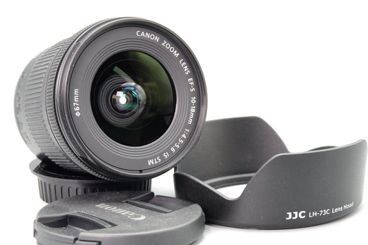 Canon EF-S 10–18mm f/4.5–5.6 IS STM Lens – Ultra Wide – Excellent Condition