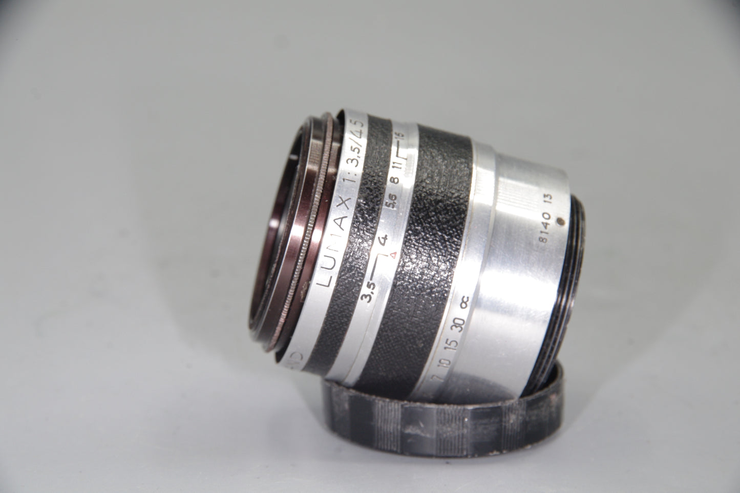 Corfield Lumax 45mm f/3.5 Lens – LTM Leica Thread Mount – British Made – Rare