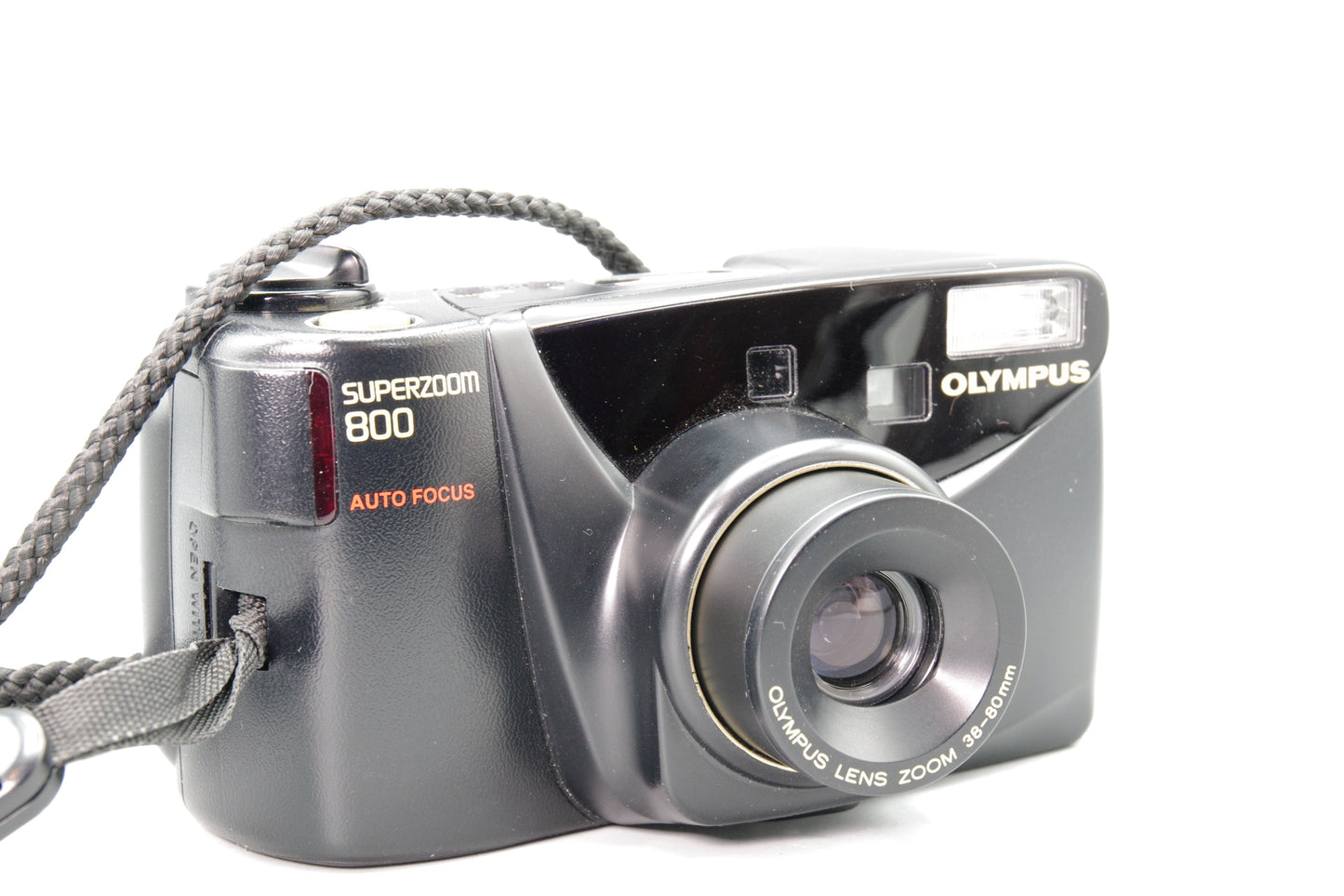 Olympus Superzoom 800 35mm Film Camera – Tested – Very Good Condition