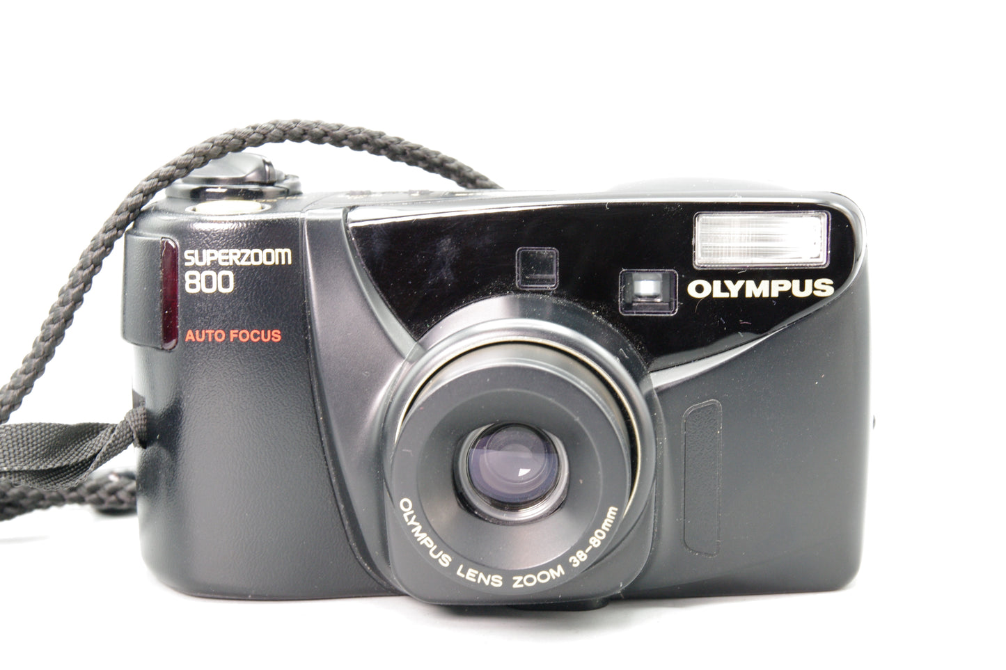 Olympus Superzoom 800 35mm Film Camera – Tested – Very Good Condition
