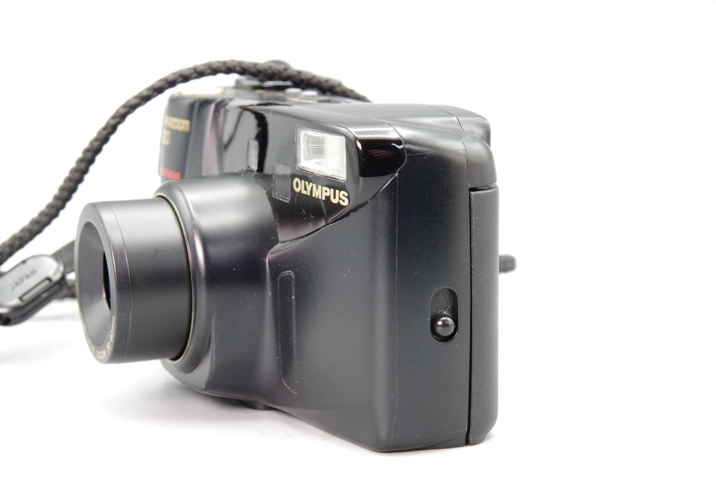 Olympus Superzoom 800 35mm Film Camera – Tested – Very Good Condition