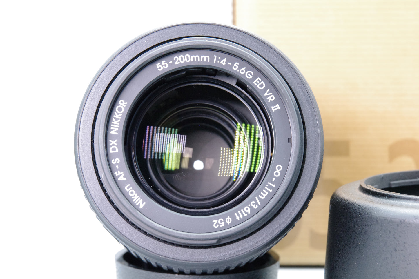 Nikon AF-S DX 55-200mm f/4-5.6G VR II Lens – Excellent With Box