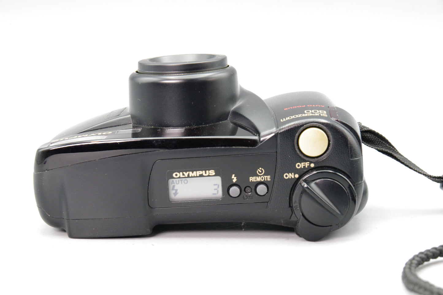 Olympus Superzoom 800 35mm Film Camera – Tested – Very Good Condition