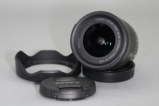 Canon EF-M 11-22mm F/4-5.6 IS STM EF-M Mount Zoom Lens