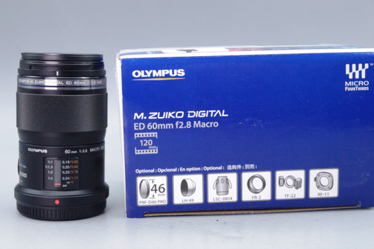 Olympus M.Zuiko 60mm f/2.8 ED Macro Lens – M4/3 – Tested – Excellent – Sharp